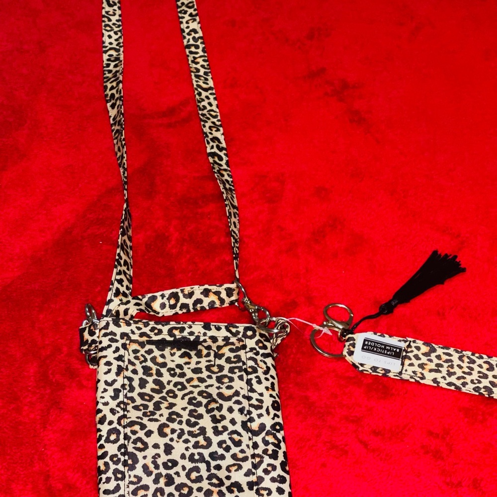 Leopard Print Crossbody Bag